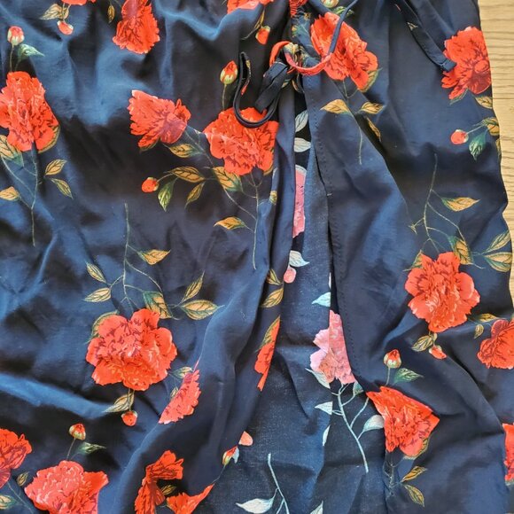 Miss Selfridge midi skirt in bloom floral 12 EUC - Picture 4 of 7
